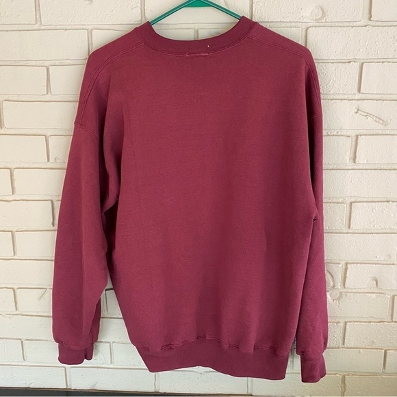 Vintage ARIZONA Sweatshirt Adult XL Maroon Embroidered Famous Sportswear USA - Picture 3 of 7